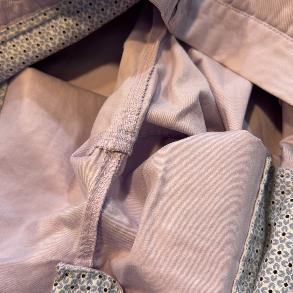 Bonobos | Washed Stretch Chino Shorts in Lavender Size 35 Waist - Picture 9 of 12